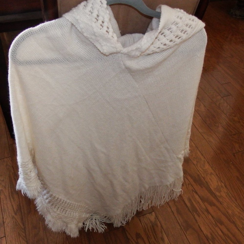 poncho sweater